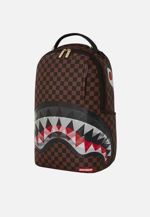 Sprayground - Sharks in paris lenticular chomp backpack - brown