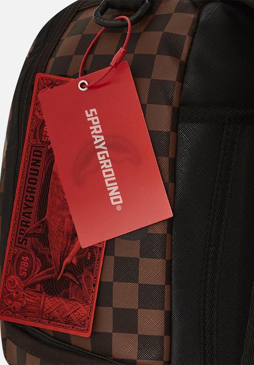 Sprayground - Sharks in paris lenticular chomp backpack - brown