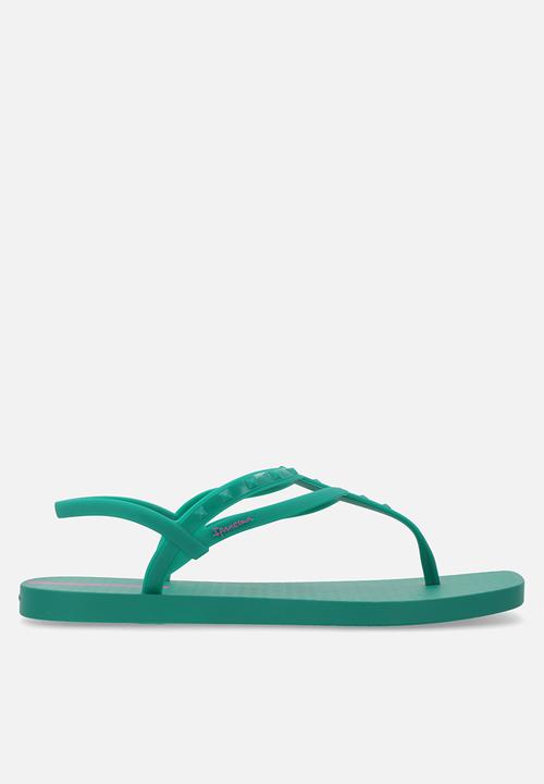 Ipanema - Class edge studs thong - green
