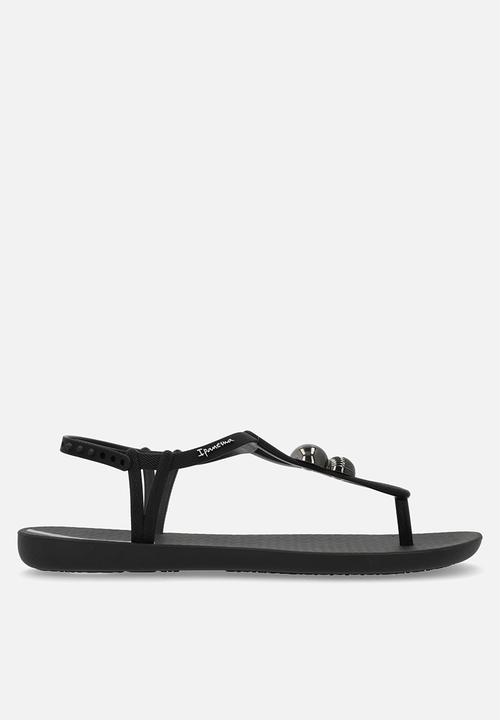 Ipanema - Class spheres fashion thong - black silver