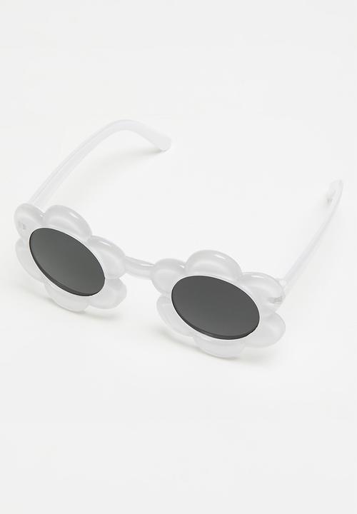Pop Candy - Floral sunglass - white