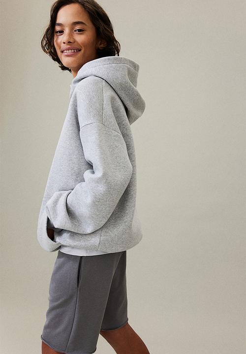H&M - 3-Pack shorts - light grey marl & black