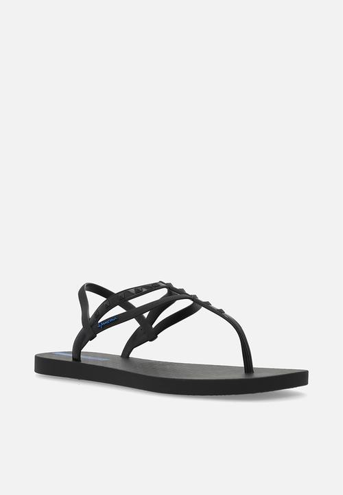Ipanema - Class edge studs thong - black