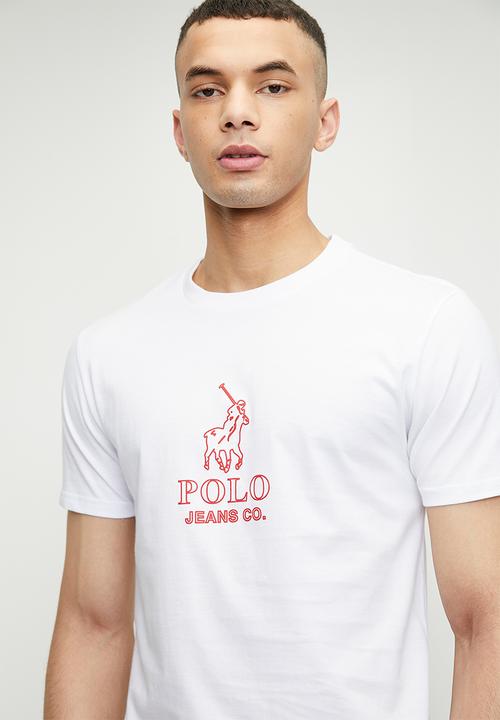 POLO - Triston Pjc Multi  Logo Short sleeve Tee - White