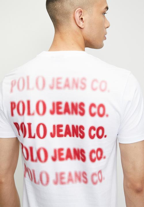 POLO - Triston Pjc Multi  Logo Short sleeve Tee - White