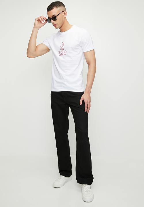 POLO - Triston Pjc Multi  Logo Short sleeve Tee - White