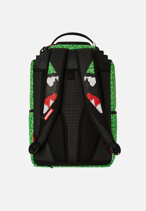 Sprayground - Pixel shape backpack - green