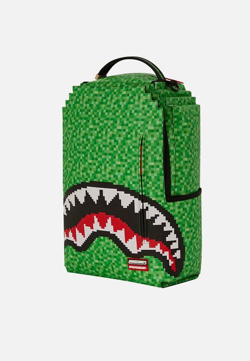 Sprayground - Pixel shape backpack - green