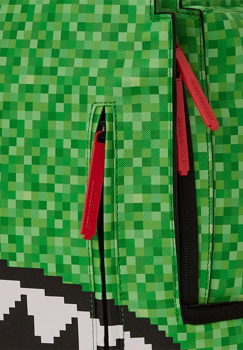 Sprayground - Pixel shape backpack - green