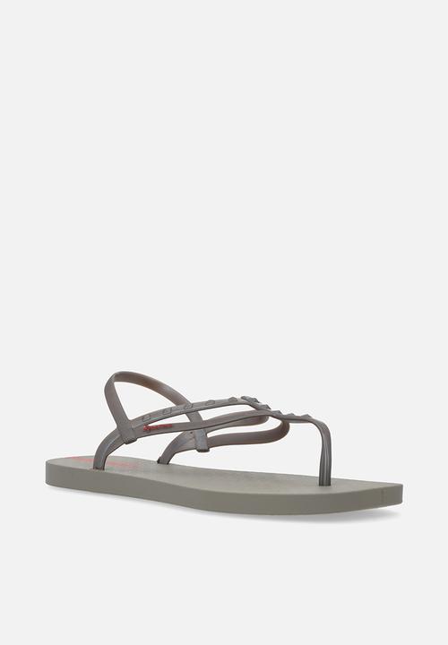 Ipanema - Class edge studs thong - grey silver