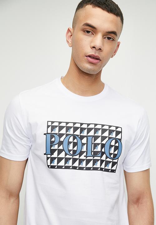 POLO - Zayn Logo Printed Short sleeve Tee - White