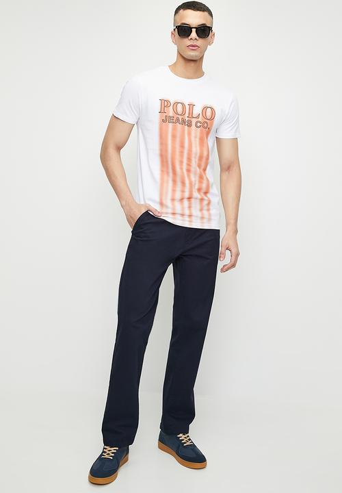 POLO - Smiso Pjc Drip Logo Short sleeve Tee - White