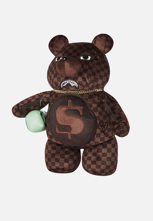 Sprayground - Sharks in paris lenticular chomp moneybear - brown