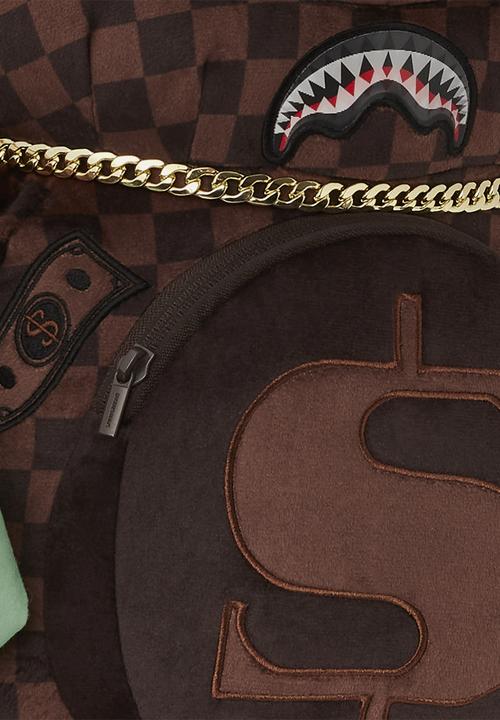 Sprayground - Sharks in paris lenticular chomp moneybear - brown