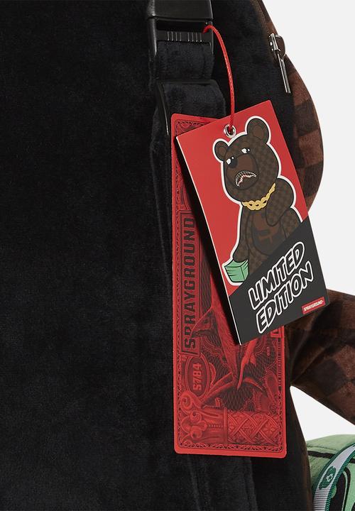 Sprayground - Sharks in paris lenticular chomp moneybear - brown
