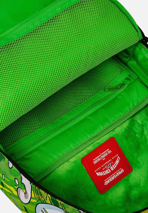 Sprayground - Triple head bear backpack - green
