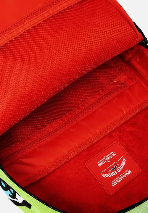 Sprayground - Triple head bear backpack - green