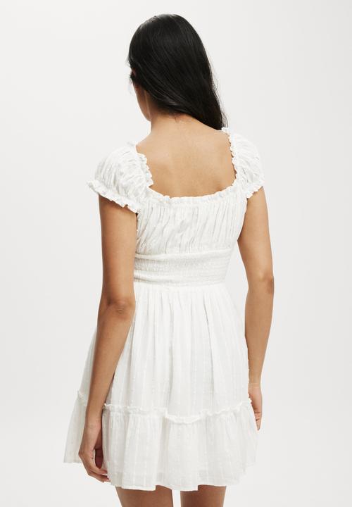 Cotton On - Eddie Corset Mini Dress - White