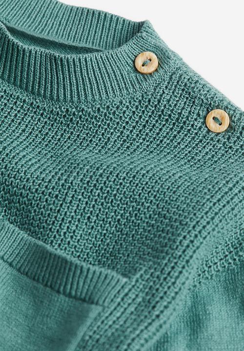 H&M - Knitted jumper - dusty green