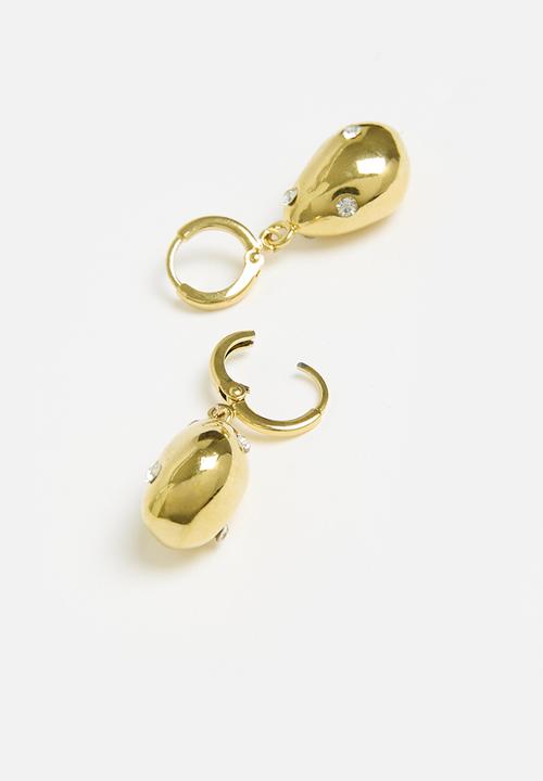 Tessa Design - Emily nugget earring - gold
