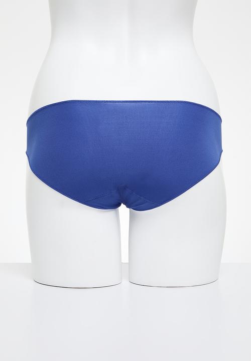 Jockey - 3 Pack npl bikini - black/grisaille/blue