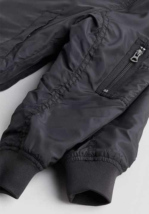H&M - Bomber jacket - black