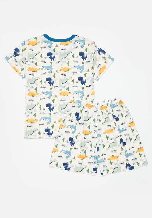 Pop Candy - Dino print pj set - multi