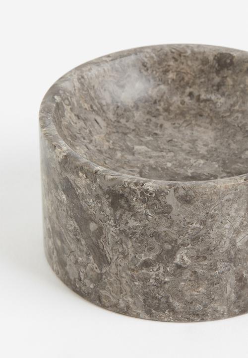 H&M - Marble bowl - grey