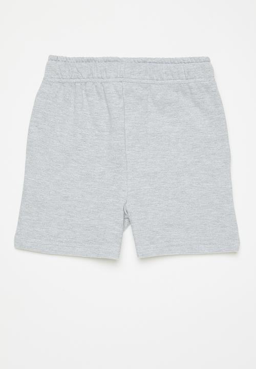 Pop Candy - 2 Pack shorts - light grey & green