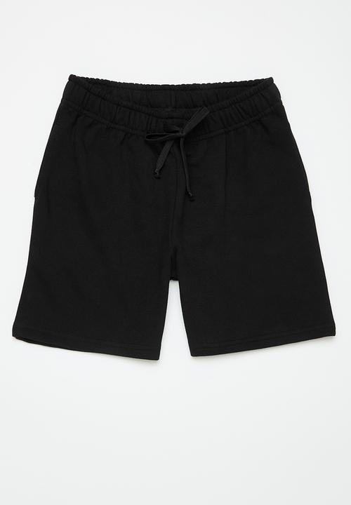 Pop Candy - 2 Pack shorts - charcoal grey & black