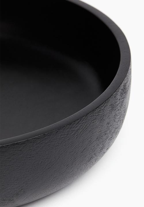 H&M - Mango wood salad bowl - black