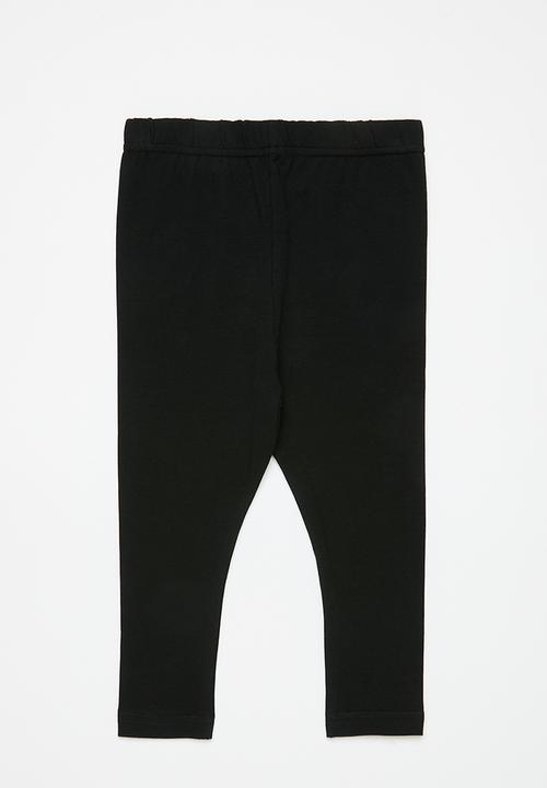 Pop Candy - 2 Pack legging - black stripe