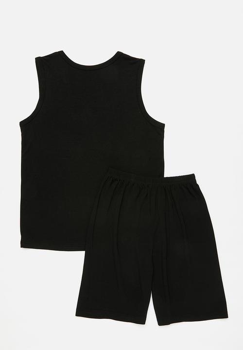 Pop Candy - Sleeveless pj set - black 