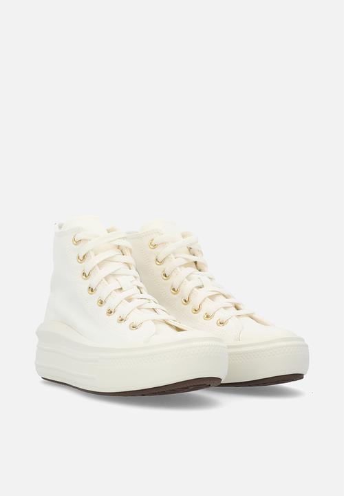 Converse - Chuck taylor all star move tonal canvas - egret/metallic light gold/egret