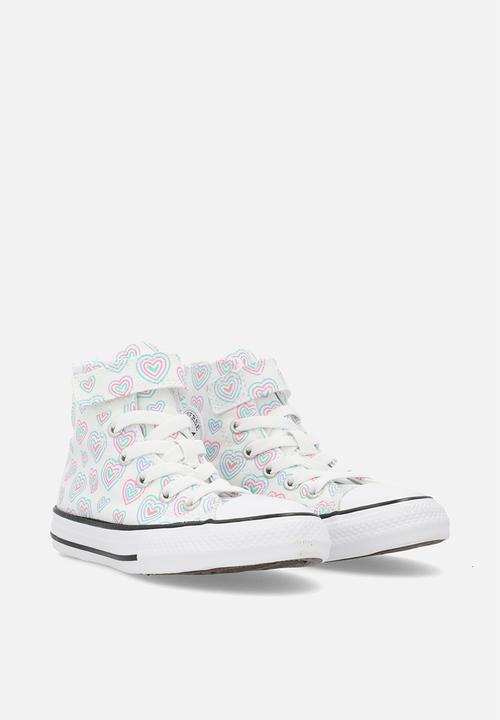 Converse - Chuck taylor all star hearts easy-on - white/oops pink/white