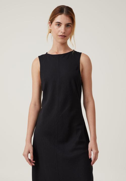 Cotton On - Haven High Neck Maxi Dress - Black