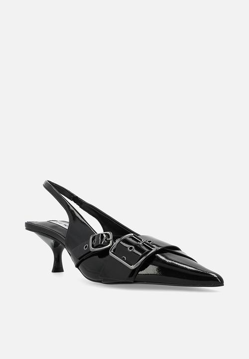 Steve Madden - Stepback slingback - blk patent
