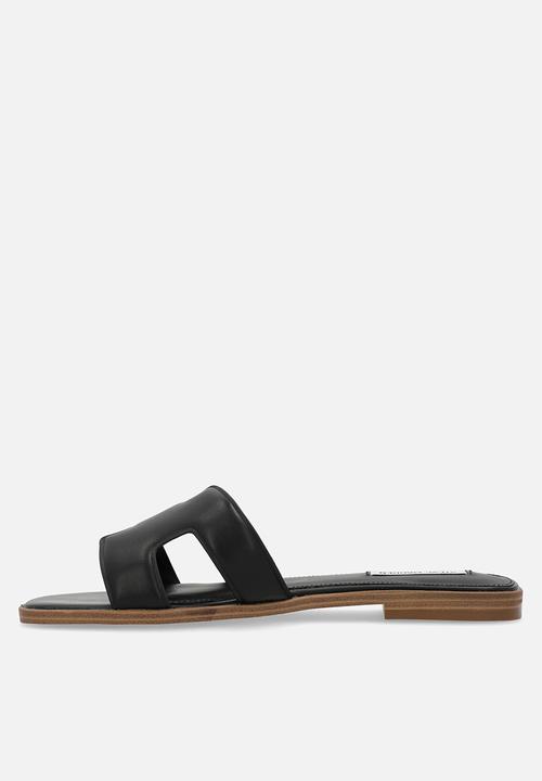 Steve Madden - Heist leather slip-on - black leath