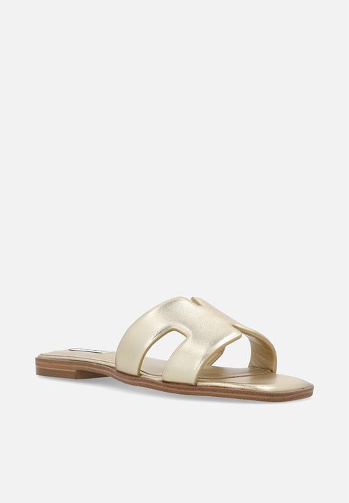 Steve Madden - Heist leather slip-on - gold leath