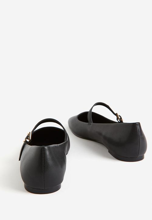 H&M - Mary jane ballet pumps - black
