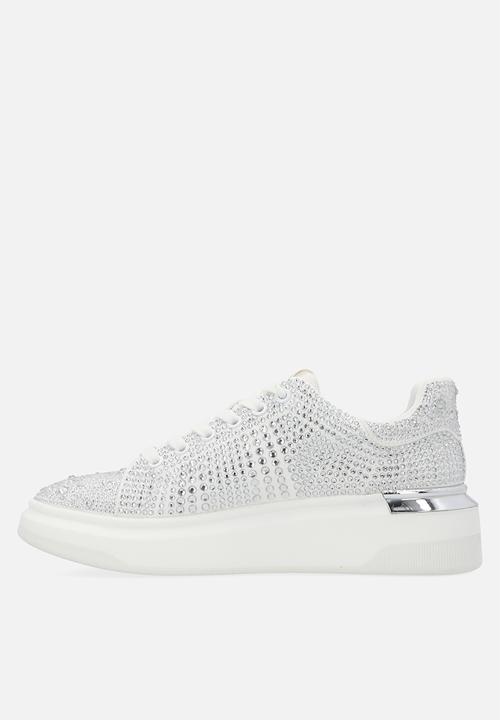 Steve Madden - Globes chunky sneaker - white & silver
