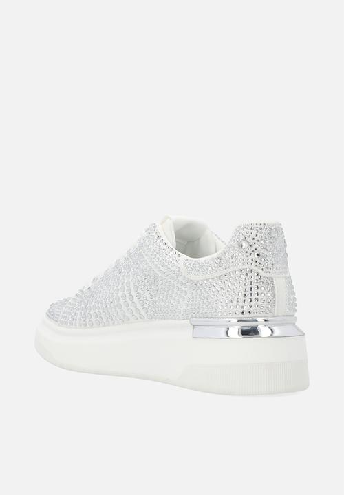 Steve Madden - Globes chunky sneaker - white & silver