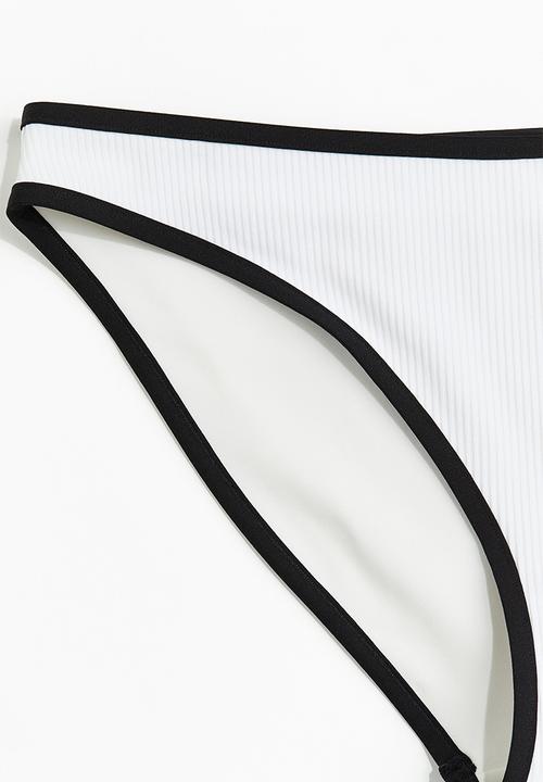 H&M - Bikini bottoms - white & black