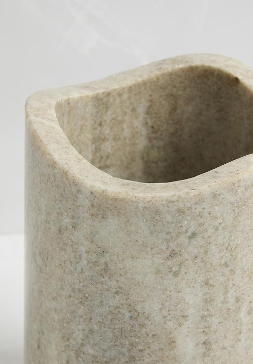 Sixth Floor - Marble utensil holder - Natural