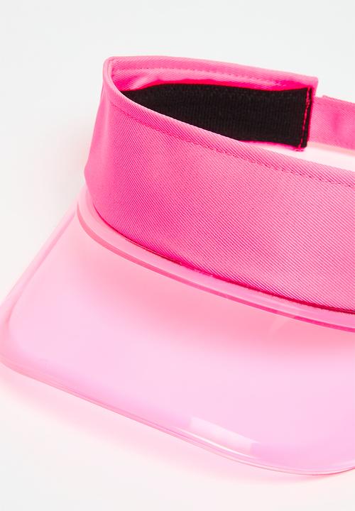 Pop Candy - Trasparent brim visor - pink