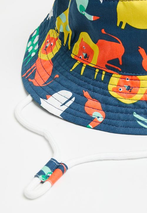 Pop Candy - Printed bucket hat - navy blue