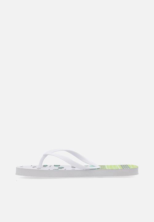 Pop Candy - Flip flops - white