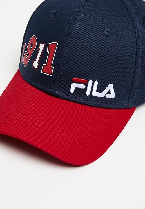 FILA - Darrien Cap - Fila Blue/Fila Red