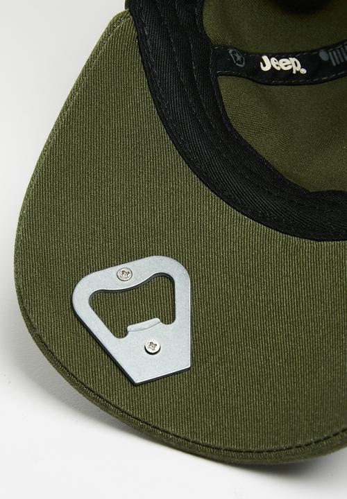 JEEP - Bottle Opener Cap - Olive