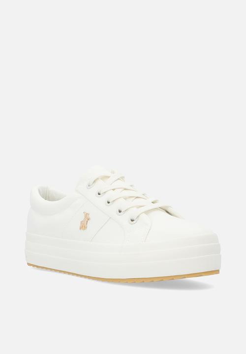 POLO - Classic canvas sneaker - white